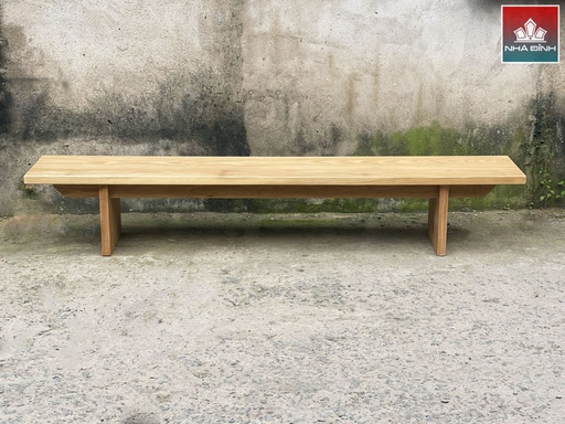 Băng Ghế Gỗ Sồi (Oak) Dài 200 Rộng 35 Cao 40 (cm)