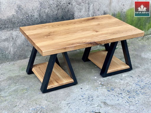 Bàn Trà Gỗ Sồi (Oak) Dài 100 Rộng 59 Cao 45 (cm)