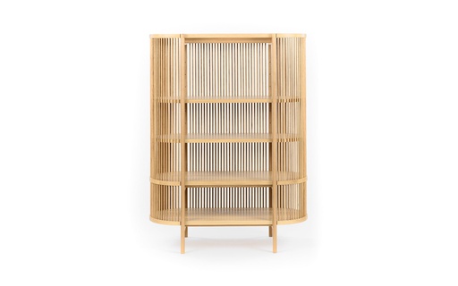 Tủ Trang Trí Gỗ Sồi (Oak) Cao 160 Rộng 120 Sâu 50 (cm)