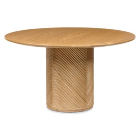 [OAKBA71] Bàn Tròn Gỗ Sồi (Oak) Cao 75 Đường Kính 138 (cm)