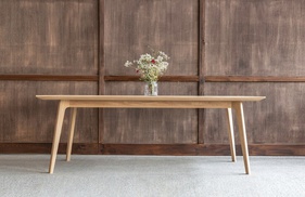 [OAKBA246] Bàn Ăn Gỗ Sồi (Oak) Cao 75 Rộng 160 Sâu 80 (cm)