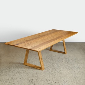 [OAKBA47] Bàn Ăn Gỗ Sồi (Oak) Cao 75 Rộng 210 Sâu 100 (cm)