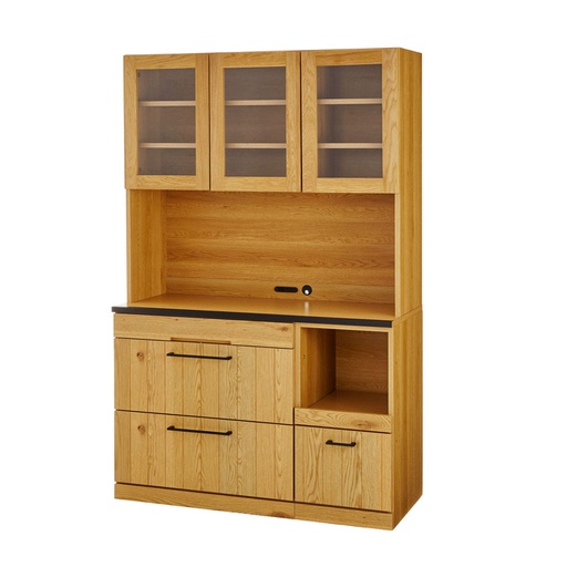 [OAKTB33] Tủ Bếp Gỗ Sồi (Oak) Cao 190 Rộng 120 Sâu 47 (cm)