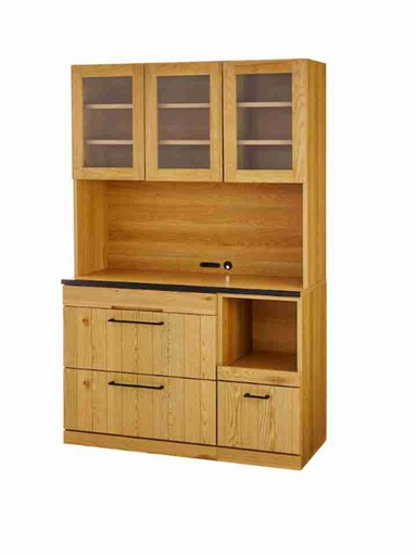 Tủ Bếp Gỗ Sồi (Oak) Cao 190 Rộng 120 Sâu 47 (cm)