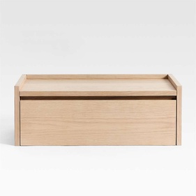 [OAKGI137] Tủ Đầu Giường Treo Tường Gỗ Sồi (Oak) Ngang 60 Cao 22 Sâu 30(cm)