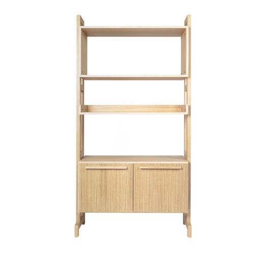 Kệ Sách Gỗ Sồi (Oak) Cao 185 Rộng 96 Sâu 45 (cm)