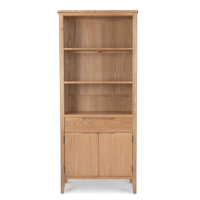 [OAKTS5] Tủ Sách Gỗ Sồi (Oak) Cao 185 Rộng 80 Sâu 40 (cm)