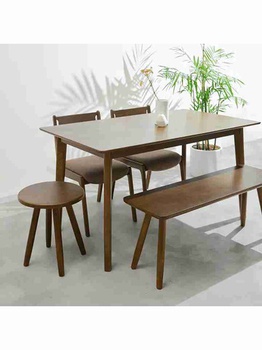 [OKBA4G13] Bàn Ăn Gỗ Sồi (Oak) Dài 140 Ngang 70 Cao 75 (cm)