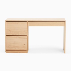 [OAKBLV6] Bàn Làm Việc Gỗ Sồi (Oak) Dài 140 Rộng 50 Cao 75 (cm)