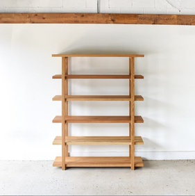 [OAKK16] Kệ 5 Tầng Gỗ Sồi (Oak) Dài 150 Cao 180 Sâu 45 (cm)