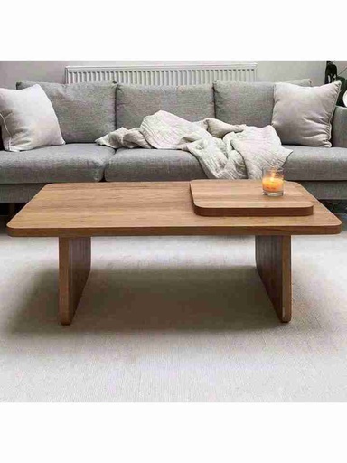 [OAKBSF2] Bàn Sofa Gỗ Sồi ( Oak ) Dài 100 Rộng 55 Cao 45 (cm)