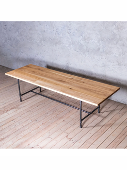 [ASHBA90] Bàn Ăn Gỗ Tần Bì Dài 220 Rộng 70 Cao 75 (cm)