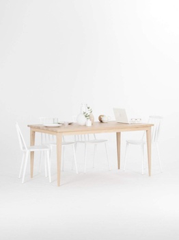 [ASHBA76] Bộ Bàn Ăn Gỗ Tần Bì Dài 160 Rộng 80 Cao 75 (cm)