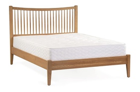 [OAKGI66] Giường Ngủ Gỗ Sồi Dài 210 Rộng 180 Cao 110 (cm)