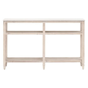 Kệ Console Gỗ Thông Mặt Đá Dài 137 Rộng 28 Cao 84 (cm)