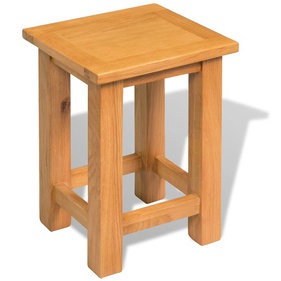 [OAKGD5] Ghế Đẩu Gỗ Sồi Dài 27 Rộng 24 Cao 37 (cm)
