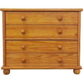 [GTTTT26] Tủ Trang Trí 4 Hộc Kéo Gỗ Thông Dài 90 Rộng 41 Cao 74 (cm)