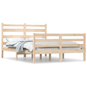 [GTGI19] Giường Ngủ Gỗ Thông Dài 205,5 Rộng 126 Cao 100 (cm)