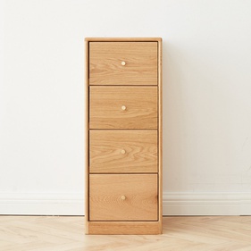 [OAKTQA47] Tủ Quần Áo Gỗ Sồi 4 Hộc Cao 76 Rộng 38 Sâu 30 (cm)