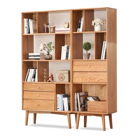 [OAKK24] Kệ Sách Gỗ Sồi Cao 183 Rộng 150 Sâu 35 (cm)