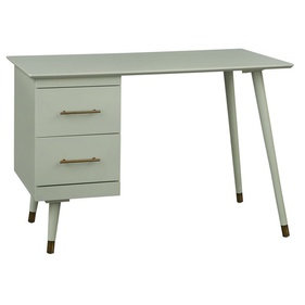 [GTBLV8] Bàn Làm Việc Màu Xanh Gỗ Thông Cao 76 Rộng 117 Sâu 61 (cm)