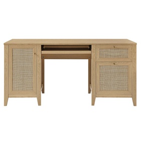 [OAKBLV115] Bàn Làm Việc Kết Hợp Cánh Mây Gỗ Sồi Cao 76 Rộng 160 Sâu 48 (cm)