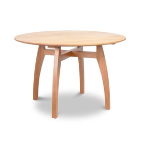 [OAKBA241] Bàn Ăn Tròn Gỗ Sồi Đường Kính 121 Cao 75 (cm)