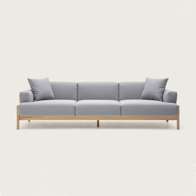 [OAKSF21] Ghế Sofa Gỗ Sồi Cao 68,5 Ngang 240 Rộng 97 (cm)