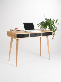 [OAKBLV149] Bàn Làm Việc Gỗ Sồi Cao 75 Ngang 105 Rộng 50 (cm)