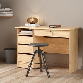 [OAKTQA79] Bàn Làm Việc Gỗ Sồi Cao 165 Ngang 101 Rộng 46.5 (cm)