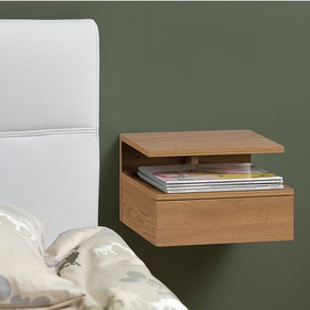 [OAKGI170] Tab Đầu Giường Gỗ Sồi Cao 22.5 Ngang 35 Rộng 32 (cm)