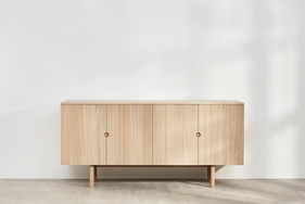 [OAKBTT53] Tủ Đựng Đồ Gỗ Sồi Cao 80 Ngang 190 Rộng 47 (cm)