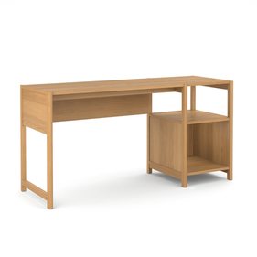 [OAKBLV196] Bàn Làm Việc Gỗ Sồi Cao 75 Ngang 150 Rộng 54 (cm)