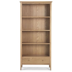 [OAKK63] Kệ Sách Gỗ Sồi Cao 180 Ngang 90 Rộng 35 (cm)