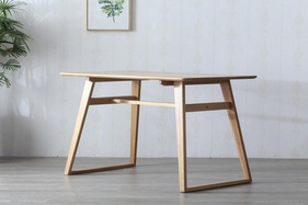 [OAKBA230] Bàn Ăn Gỗ Sồi Cao 75 Ngang 120 Rộng 80 (cm)