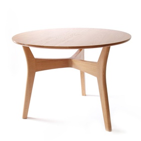 [OAKBA233] Bàn Ăn Gỗ Sồi Cao 75 Đường Kính 100 (cm)